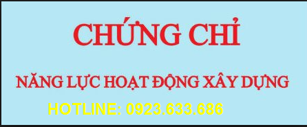 CC Năng lực hoạt động xây dựng