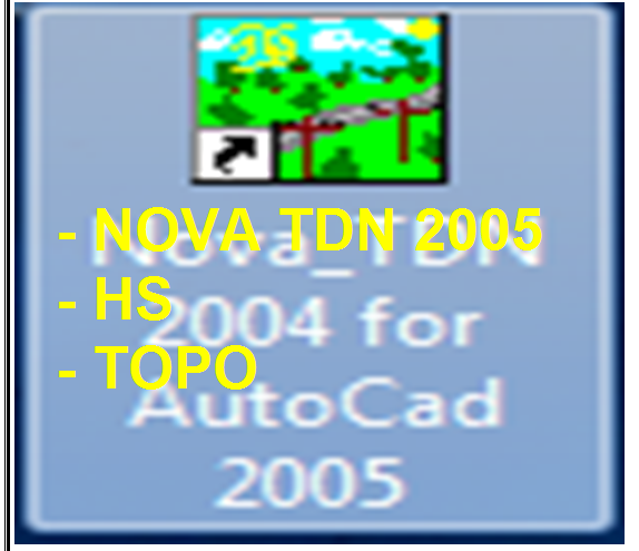 NovaTDN 2005 - HS (San nền) - TKK (Thiết kế kênh)