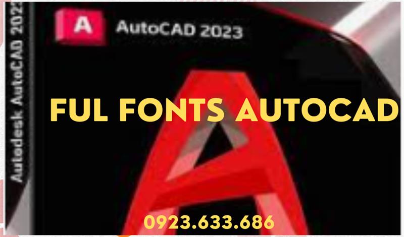 Fonts Autocad full
